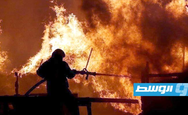 7 قتلى و9 مفقودين في حريق مصنع بروسيا