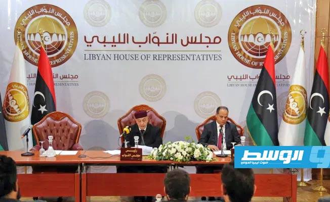 نواب مجتمعون في بنغازي برئاسة عقيلة يتفقون على إعداد خطة بديلة في حال فشل الحوار السياسي