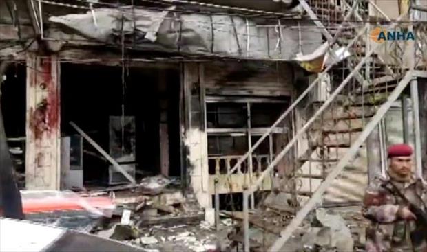 15 قتيلاً حصيلة تفجير انتحاري ضد دورية للتحالف في منبج السورية