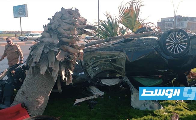 حادث مروع في طرابلس بسبب اختراق إشارة مرورية
