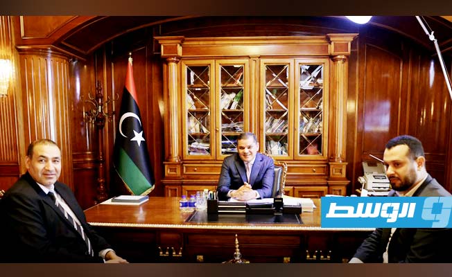 الدبيبة يبحث مع السفير الليبي ترحيل الجالية الليبية المتبقية في السودان