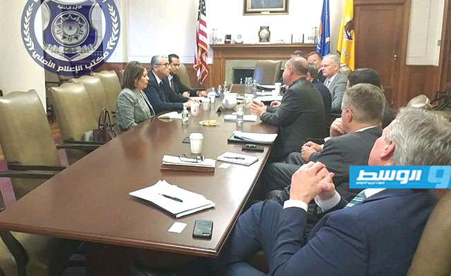 باشاغا يجتمع مع وزير العدل الأميركي في واشنطن