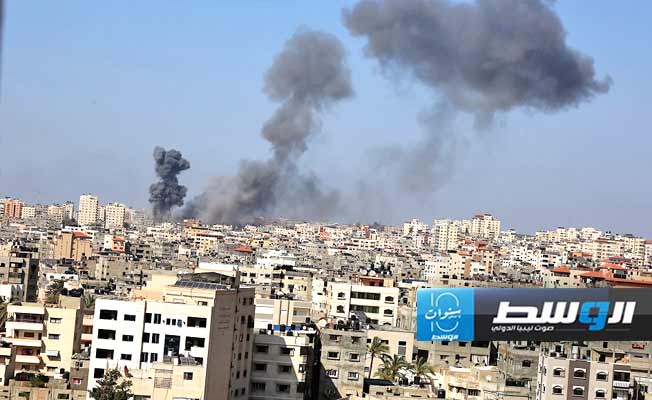 جيش الاحتلال يشن هجوما على مخيم النصيرات وسط قطاع غزة