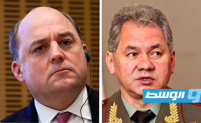 وزير الدفاع الروسي ونظيره البريطاني يبحثان التطورات الأوكرانية في مكالمة هاتفية