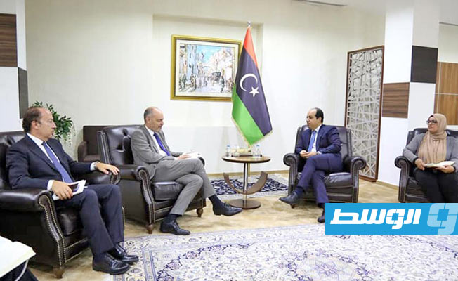 معيتيق يأمل بدور أوروبي لحل الأزمة الليبية في المرحلة المقبلة