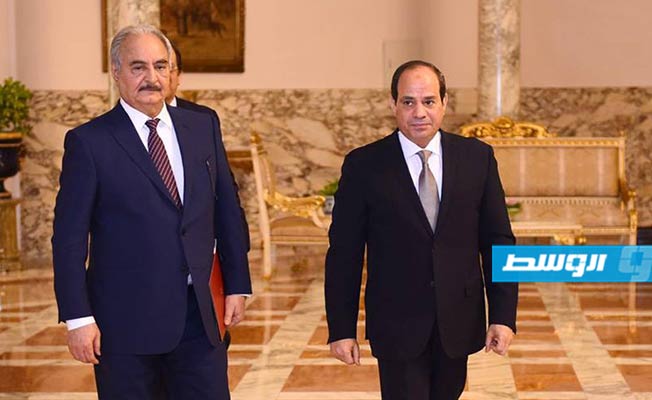 «أ ش أ»: السيسي يؤكد دعم مصر جهود مكافحة الإرهاب لتحقيق الأمن والاستقرار للمواطن الليبي