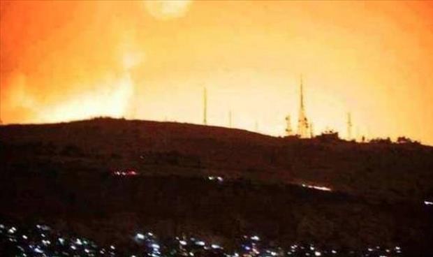 ضربات صاروخية على سورية تستهدف مراكز بحوث علمية وقواعد ومقرات عسكرية