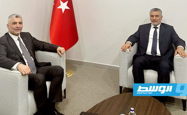 تكالة يلتقي وزير الاقتصاد التركي في إسطنبول