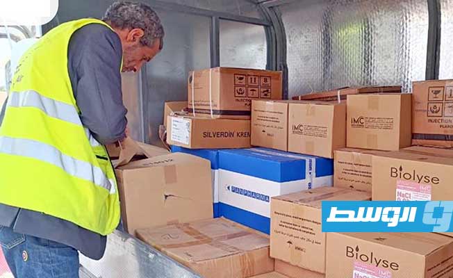 NOC sends first shipment of medicines to Ubari General Hospital