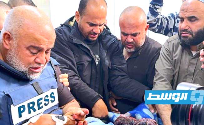 حماس: استشهاد فردين من عائلة وائل الدحدوح في غارة إسرائيلية جديدة