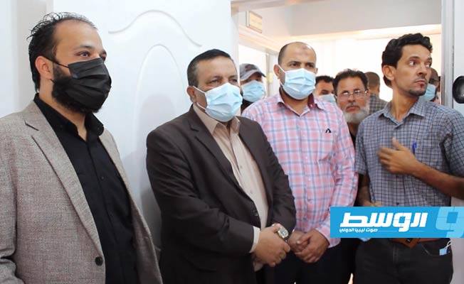افتتاح بنك الدم في مستشفى امحمد المقريف في أجدابيا
