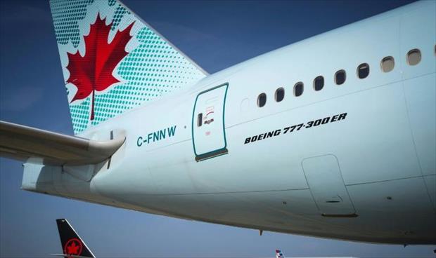 شركة «إير كندا» للطيران تضع نصف موظفيها في «بطالة تقنية»