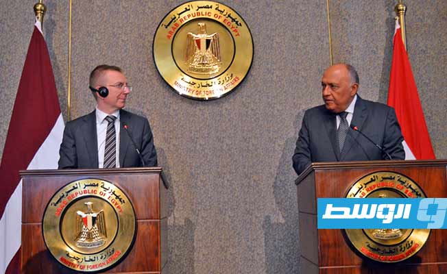 سامح شكري يؤكد أهمية الحفاظ على صلاحيات مجلس النواب الليبي بشأن السلطة التنفيذية