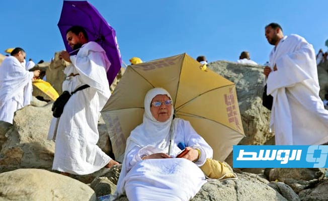 الحجاج يتوافدون على جبل عرفات، 8 يوليو 2022. (وكالة الأنباء السعودية)