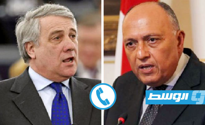 الأوضاع في ليبيا والنيجر محور محادثات وزيري الخارجية المصري والإيطالي