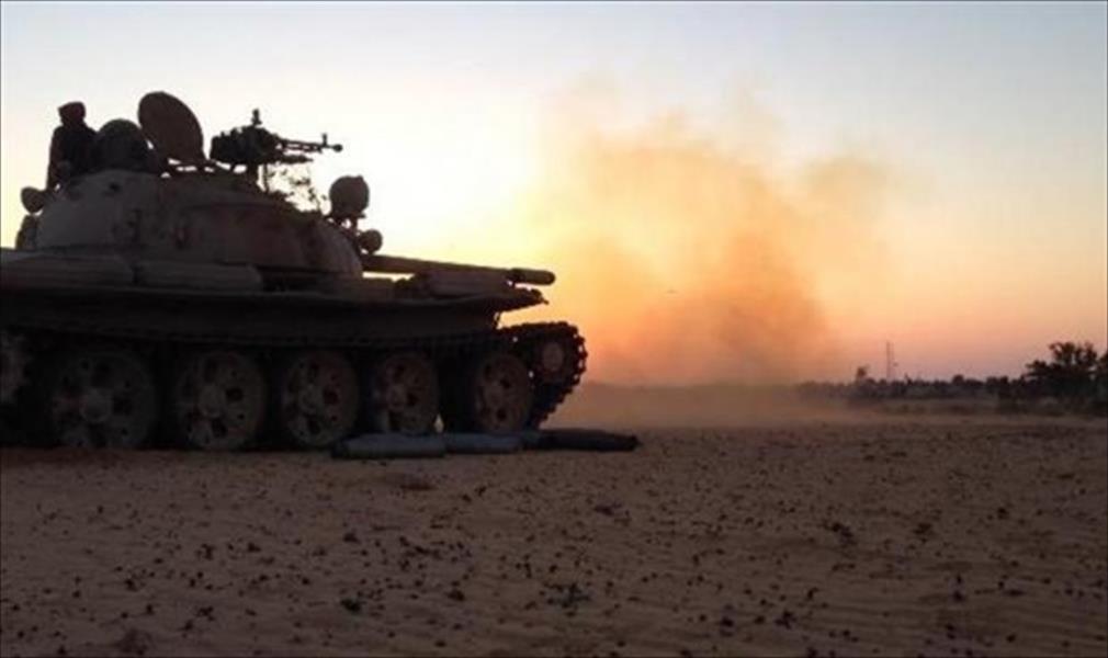 تواصل الاشتباكات بالأسلحة الثقيلة في سرت بين الكتيبة 166 و«داعش»