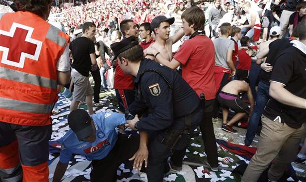 مشاجرة عنيفة في الدوري الإسباني لكرة القدم