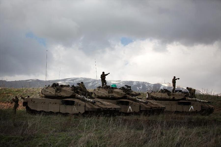 الجيش الإسرائيلي يقتل أربعة مسلحين على الحدود مع الجولان