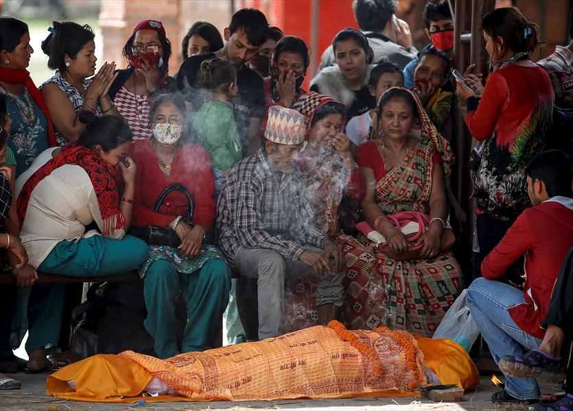 مليون طفل تأثروا بزلزال نيبال وحصيلة القتلى 3700 شخص