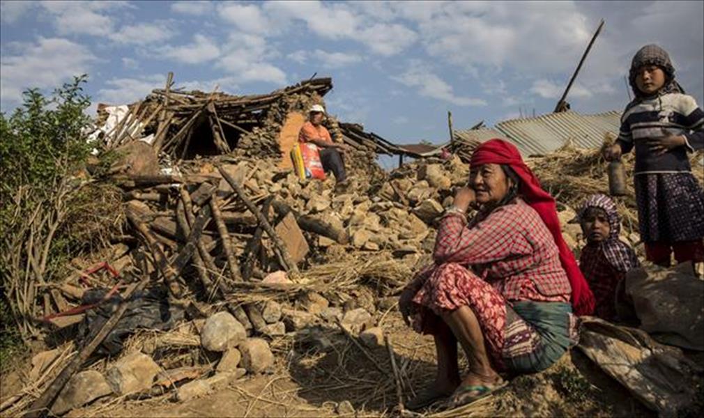 زلزال نيبال دمر اقتصادًا هشًّا وإعادة البناء تتكلف 5 مليارات دولار