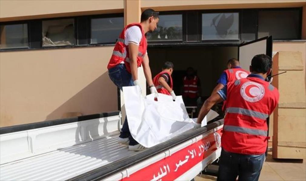 الهلال الأحمر ينتشل جثة متحللة بمنطقة بوعطني