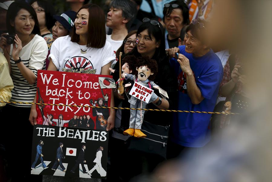 بول مكارتني يسترجع ذكريات «البيتلز» في اليابان