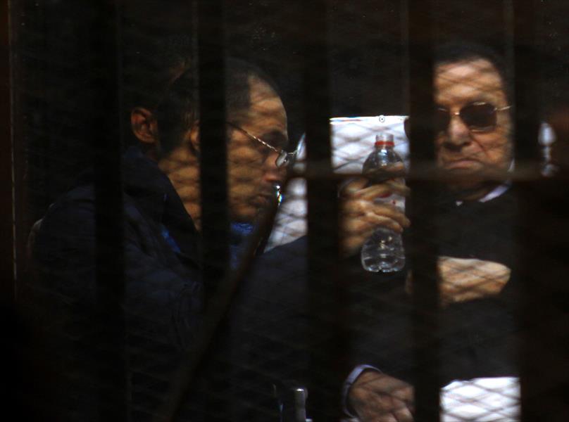استئناف إعادة محاكمة مبارك في قضية قصور الرئاسة‎