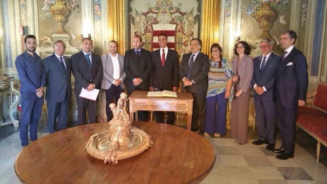 برلمان صقلية يمنح ميدالية باليرمو إلى سفير ليبيا في إيطاليا