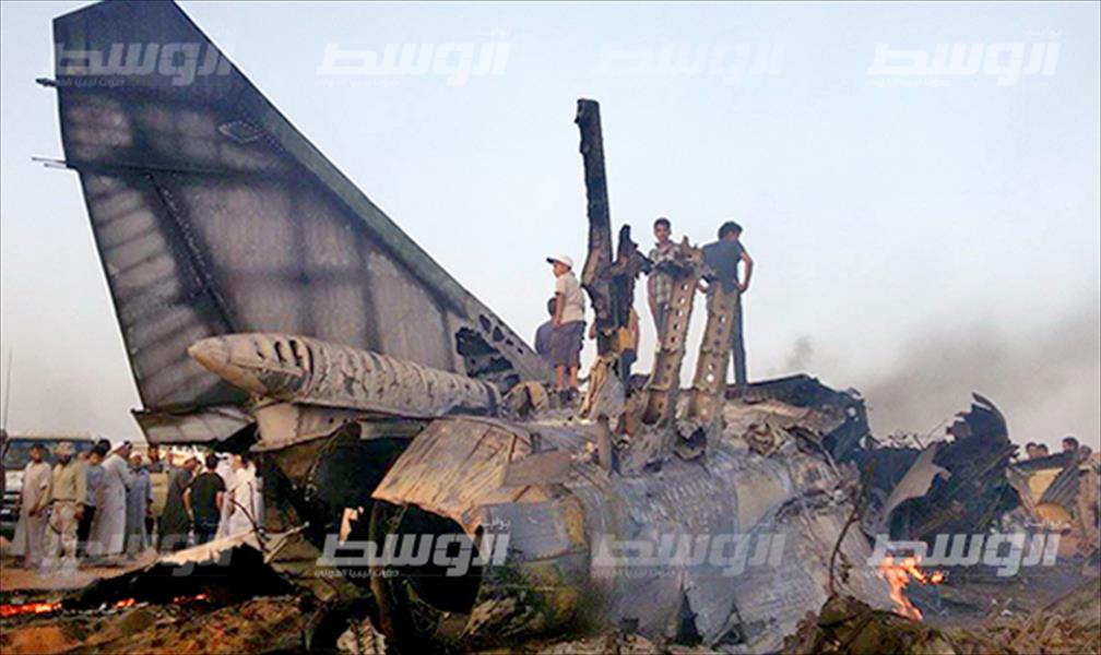 إسقاط طائرة «ميغ 25» تابعة لـ«فجر ليبيا» في الزنتان