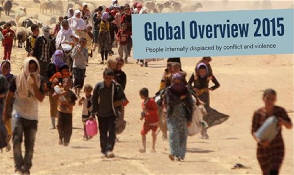 المجلس النرويجي للاجئين: 400 ألف نازح داخل ليبيا خلال 2014