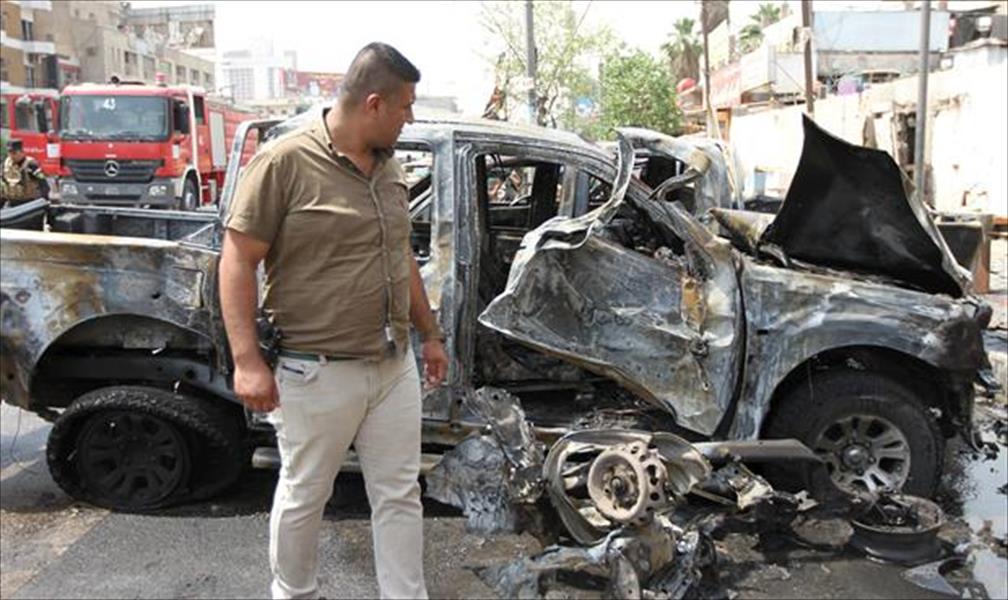 هجوم بسيارة مفخخة شمال بغداد يصيب 5 جنود و4 مدنيين