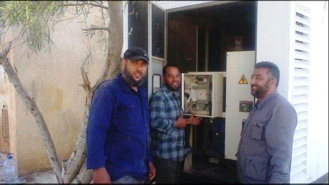 حملة موسعة لصيانة خطوط الكهرباء بمنطقة بوعطني