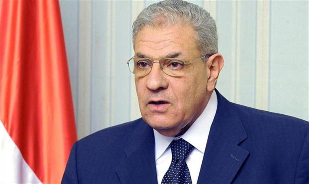 محلب يقبل استقالة وزير العدل المصري بسبب أزمة «ابن عامل النظافة»