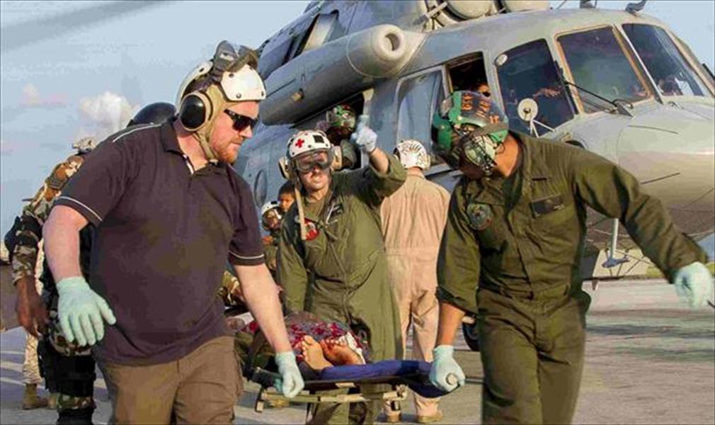 انتشال جثث 8 جنود من حطام الطائرة الأميركية في نيبال