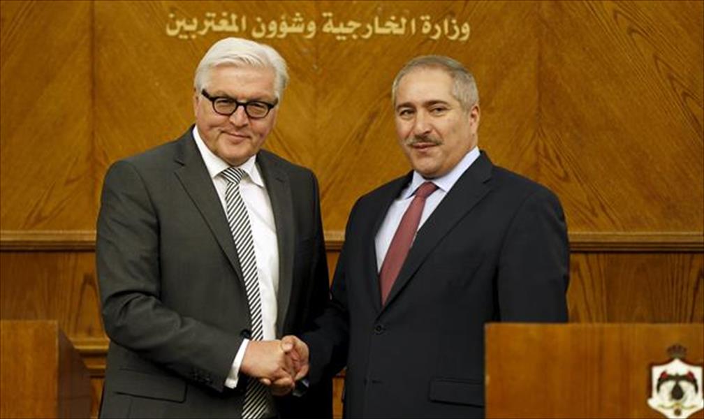 ألمانيا والأردن تدعوان لإحياء عملية السلام بين فلسطين وإسرائيل
