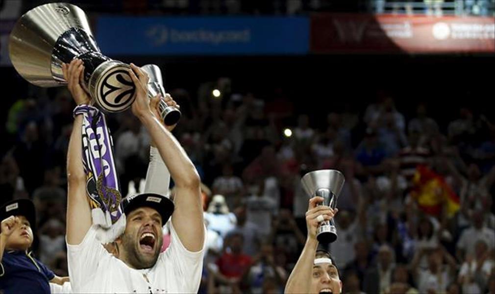 ريال مدريد بطلاً للدوري الأوروبي لكرة السلة