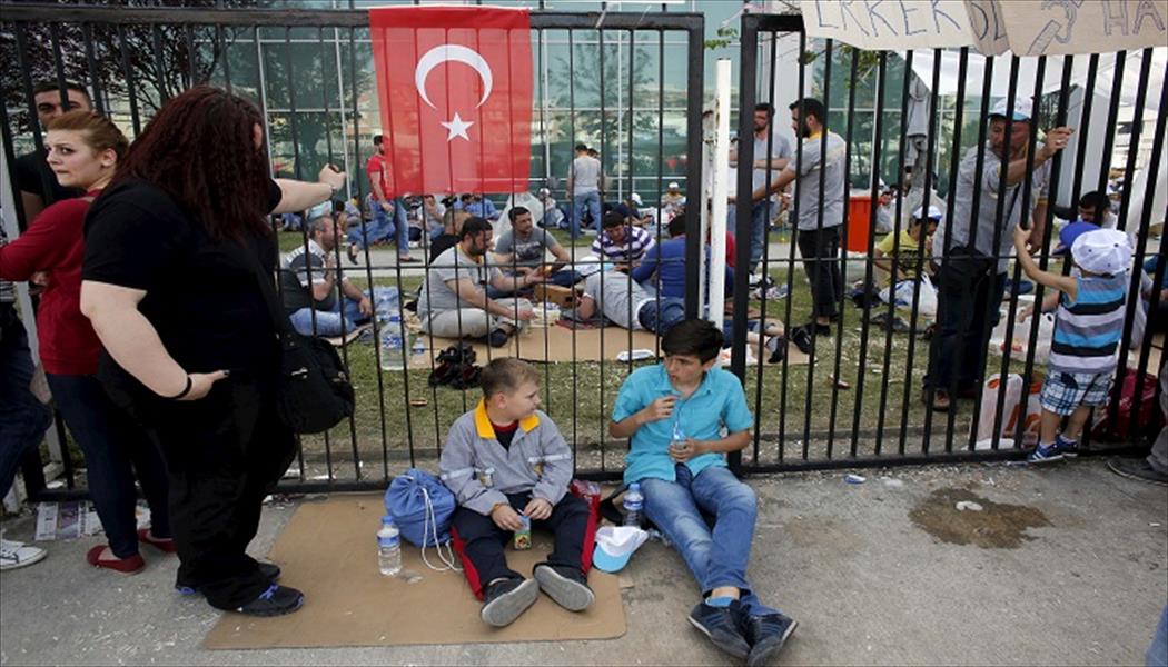 تفاقم الاحتجاجات العمالية في تركيا قبل الانتخابات البرلمانية