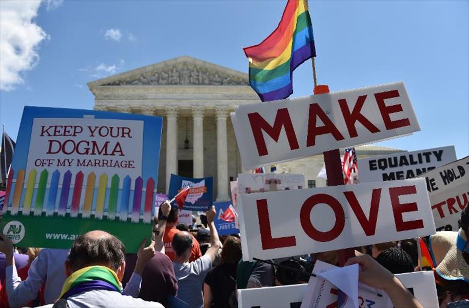 60 % من الأميركيين يؤيدون زواج المثليين