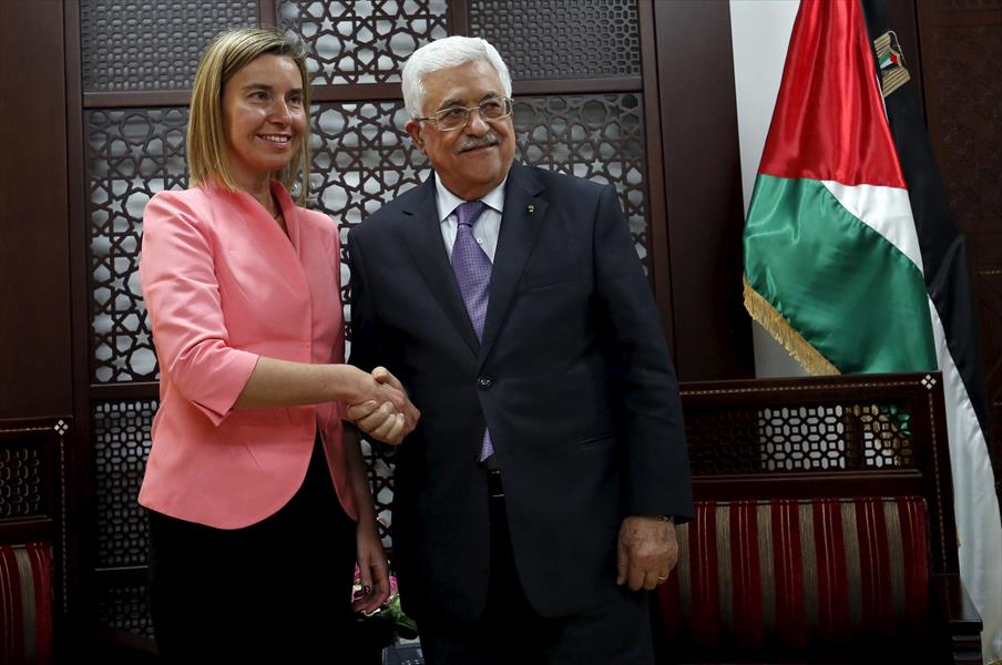 موغيريني تتعهد باستئناف مفاوضات السلام الفلسطينية - الإسرائيلية