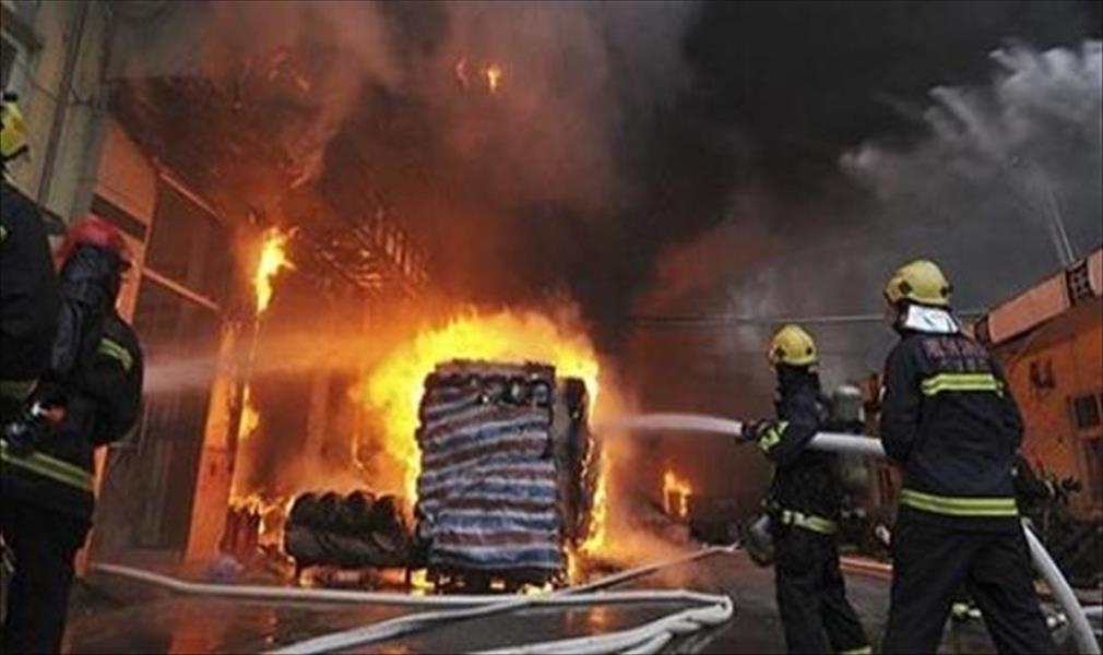 السيطرة على حريق هائل بـ«قنا» جنوب مصر