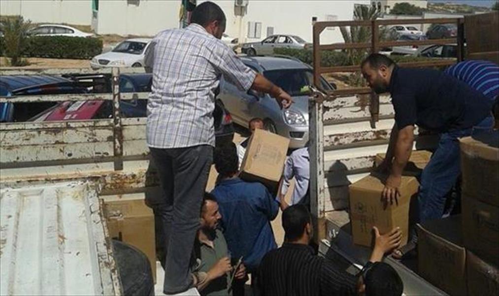 «الأغذية العالمي» يستأنف تقديم المساعدات إلى النازحين في ليبيا