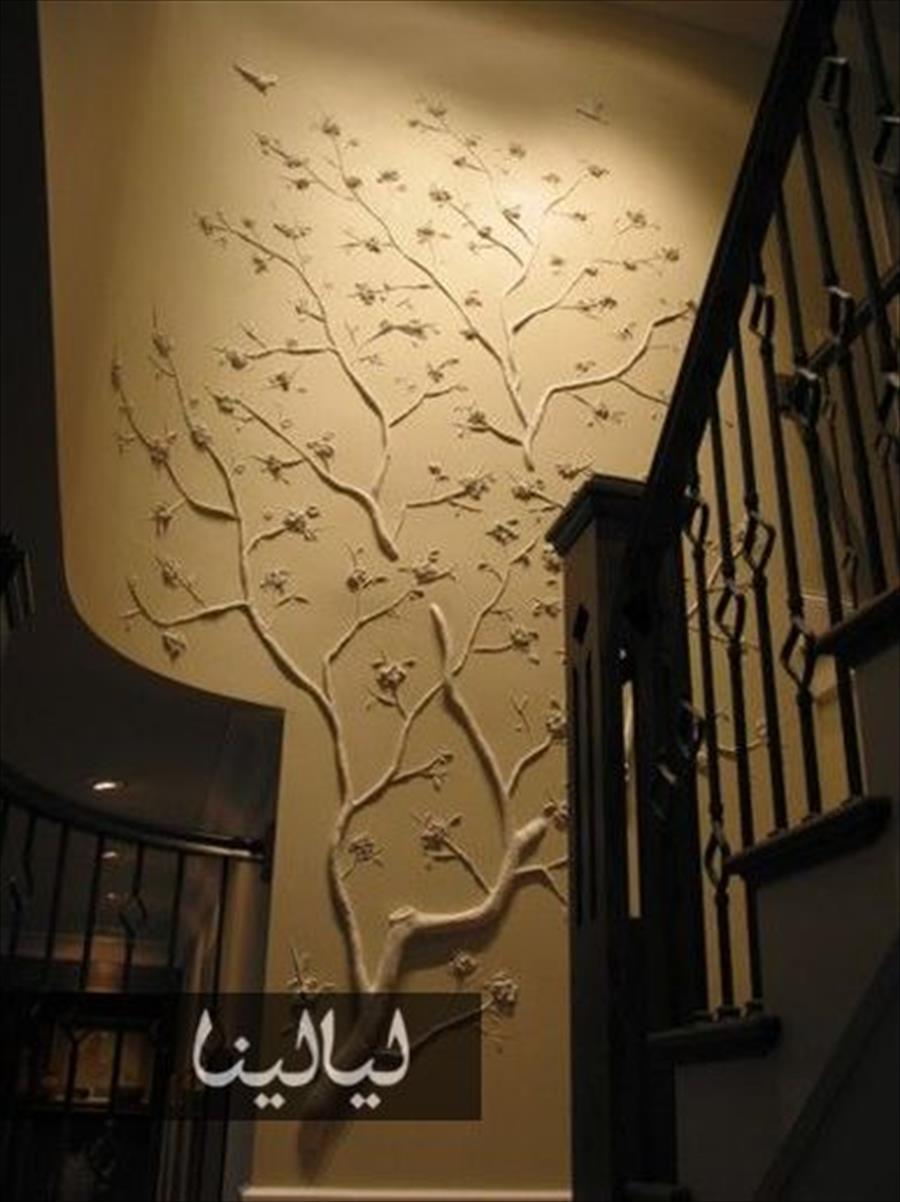 أفكار رائعة لتزيين جدران منزلك بالأشجار