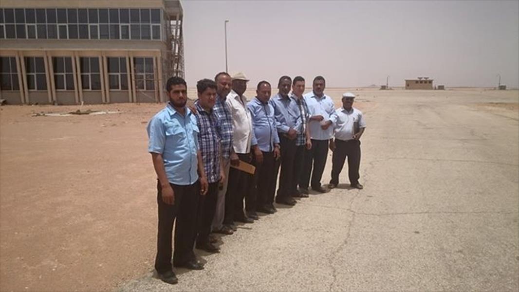 حماد: مطار براك المدني جاهز للتشغيل
