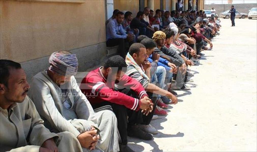 ضبط 65 مهاجرًا قرب الحدود المصرية