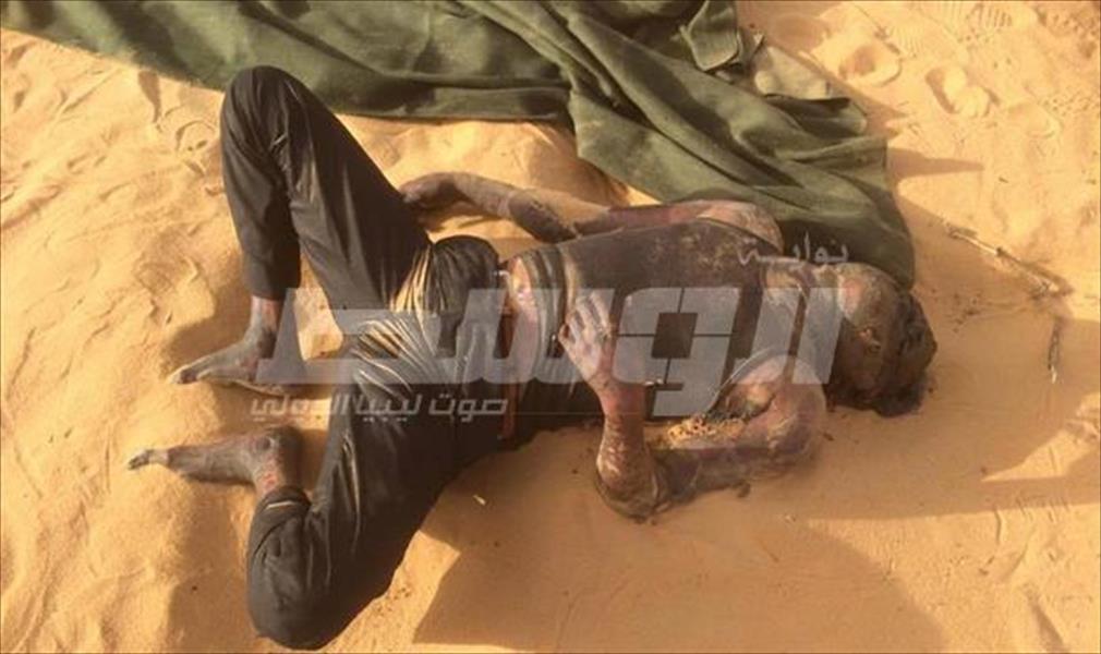 الكتيبة «456 مُشاة» تعثر على جُثة مفقود بصحراء زلاف