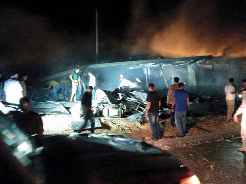 3 قتلى في انفجار يستهدف بوابة الدافنية غرب مصراتة
