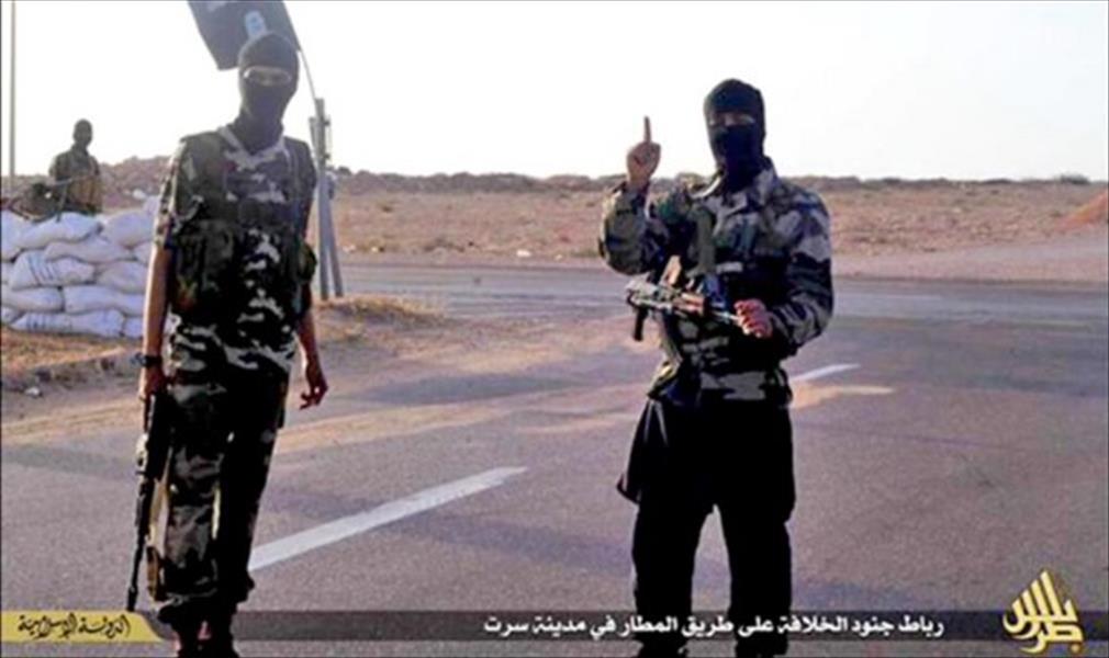 «داعش» يعدم أسرى من الجيش ويقيم سواتر رملية بمداخل سرت