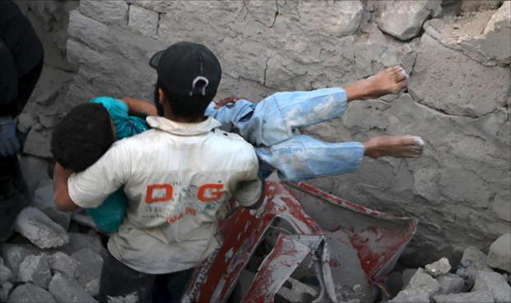 مقتل عائلة من سبعة أفراد في غارة للتحالف الدولي بسورية