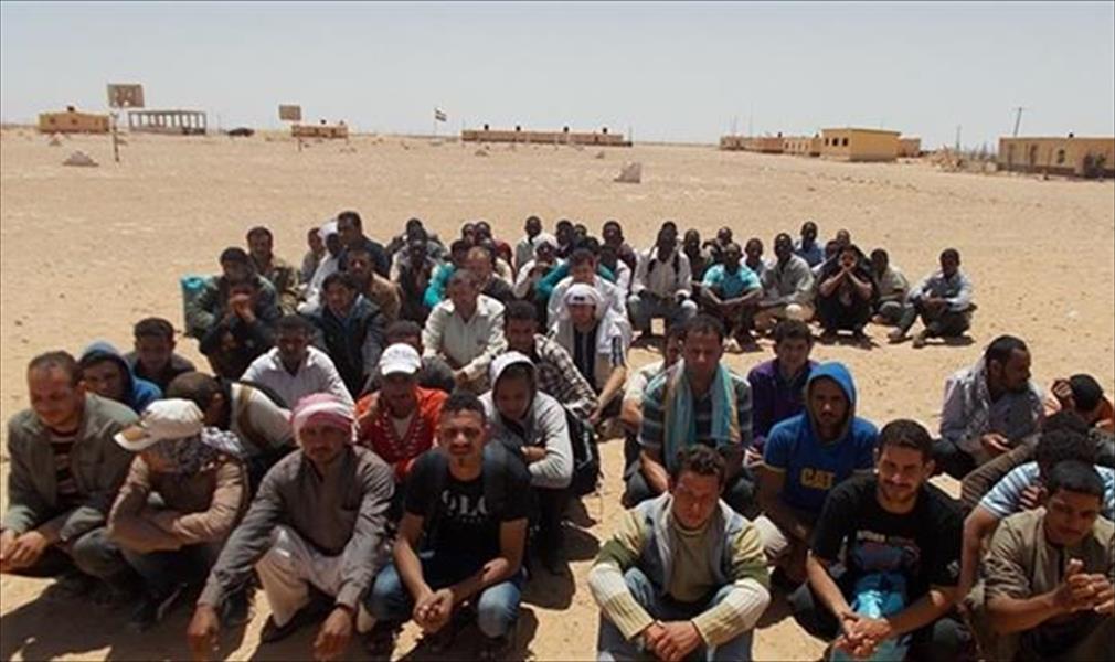 إحباط محاولة تسلل 93 شخصًا عبر السلوم إلى ليبيا