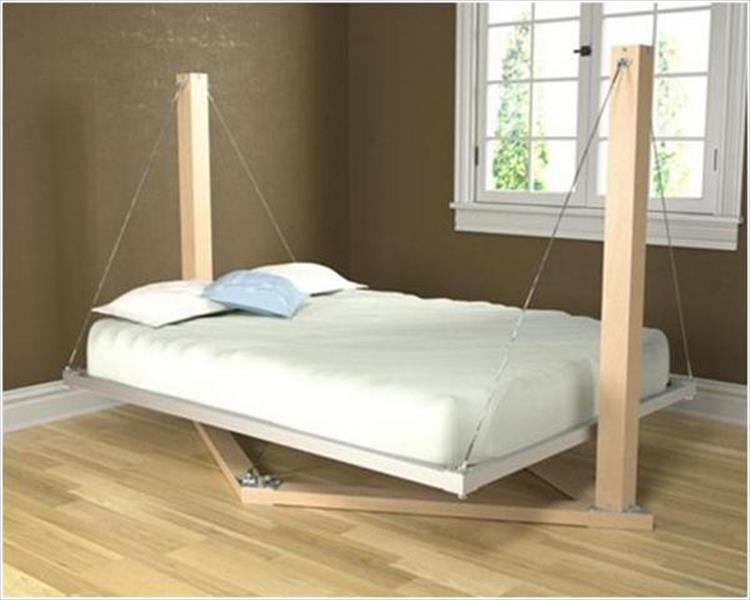 بالصور: أشكال غريبة لسرير غرفة النوم